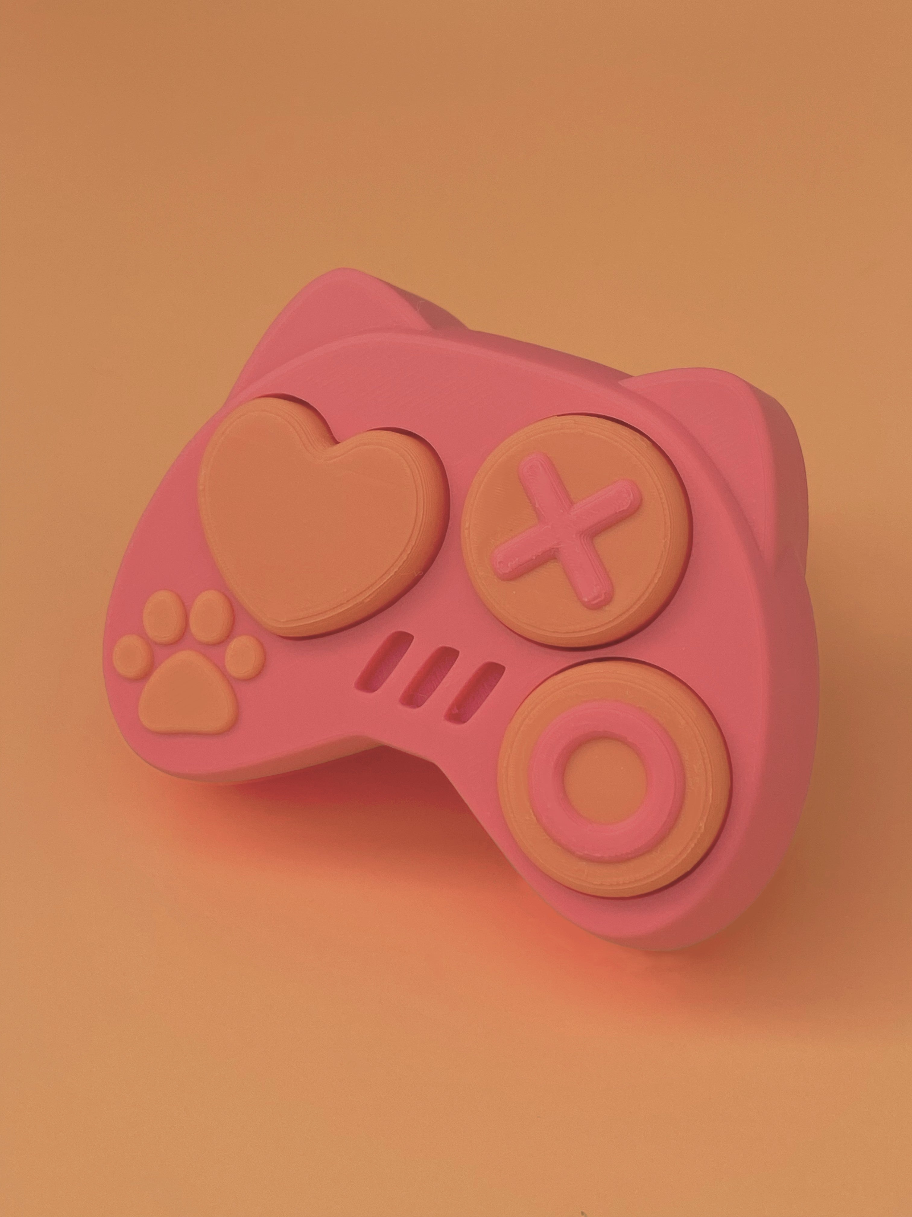 Cute Controller Clicker Keychain
