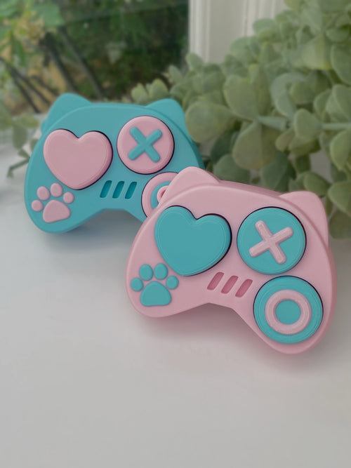 Cute Controller Clicker Keychain
