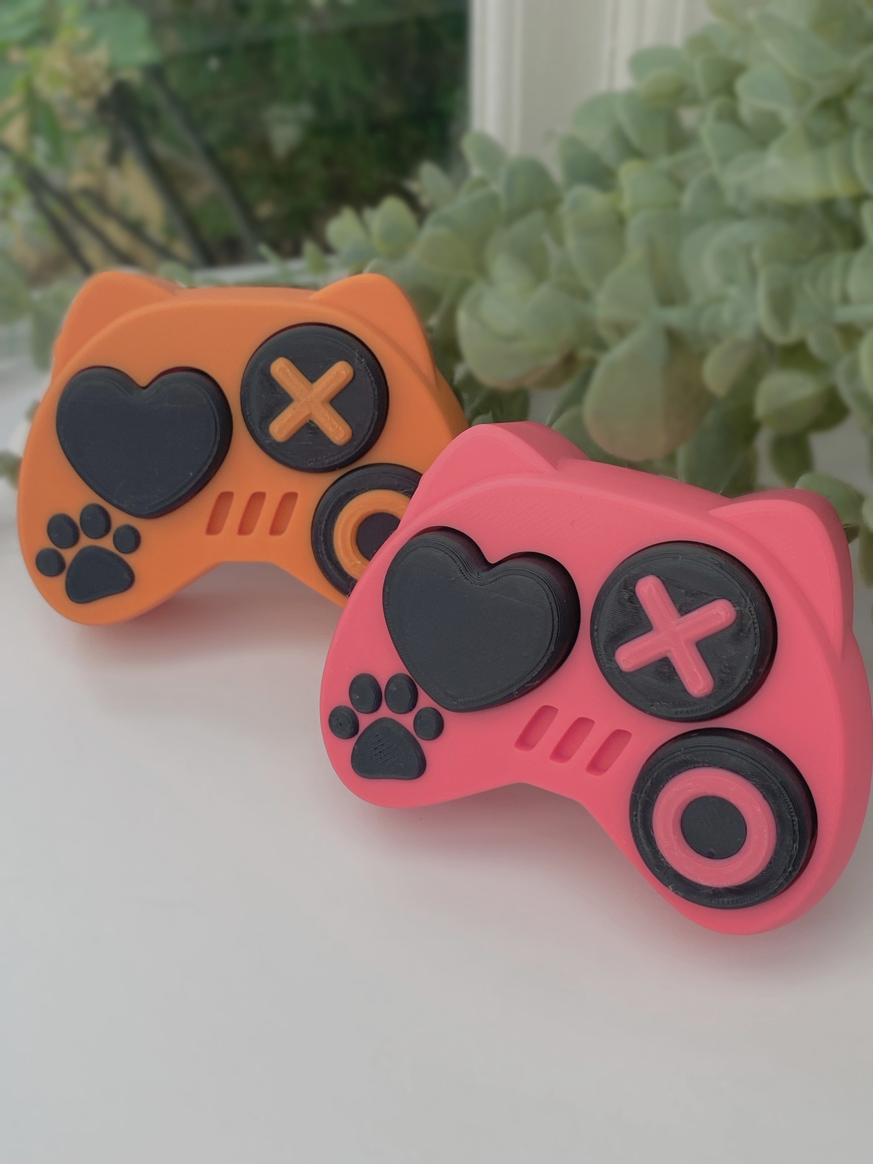 Cute Controller Clicker Keychain