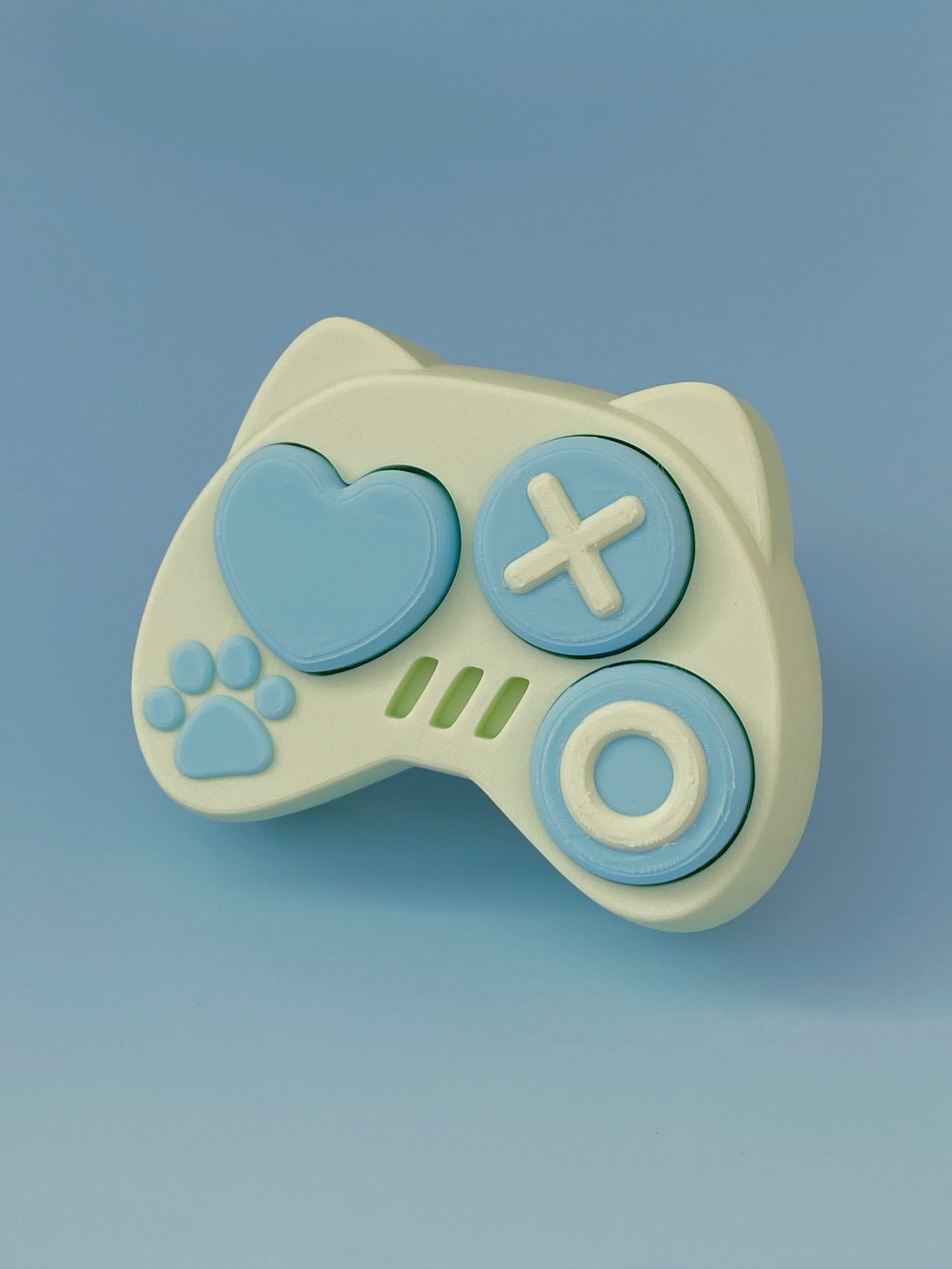 Cute Controller Clicker Keychain