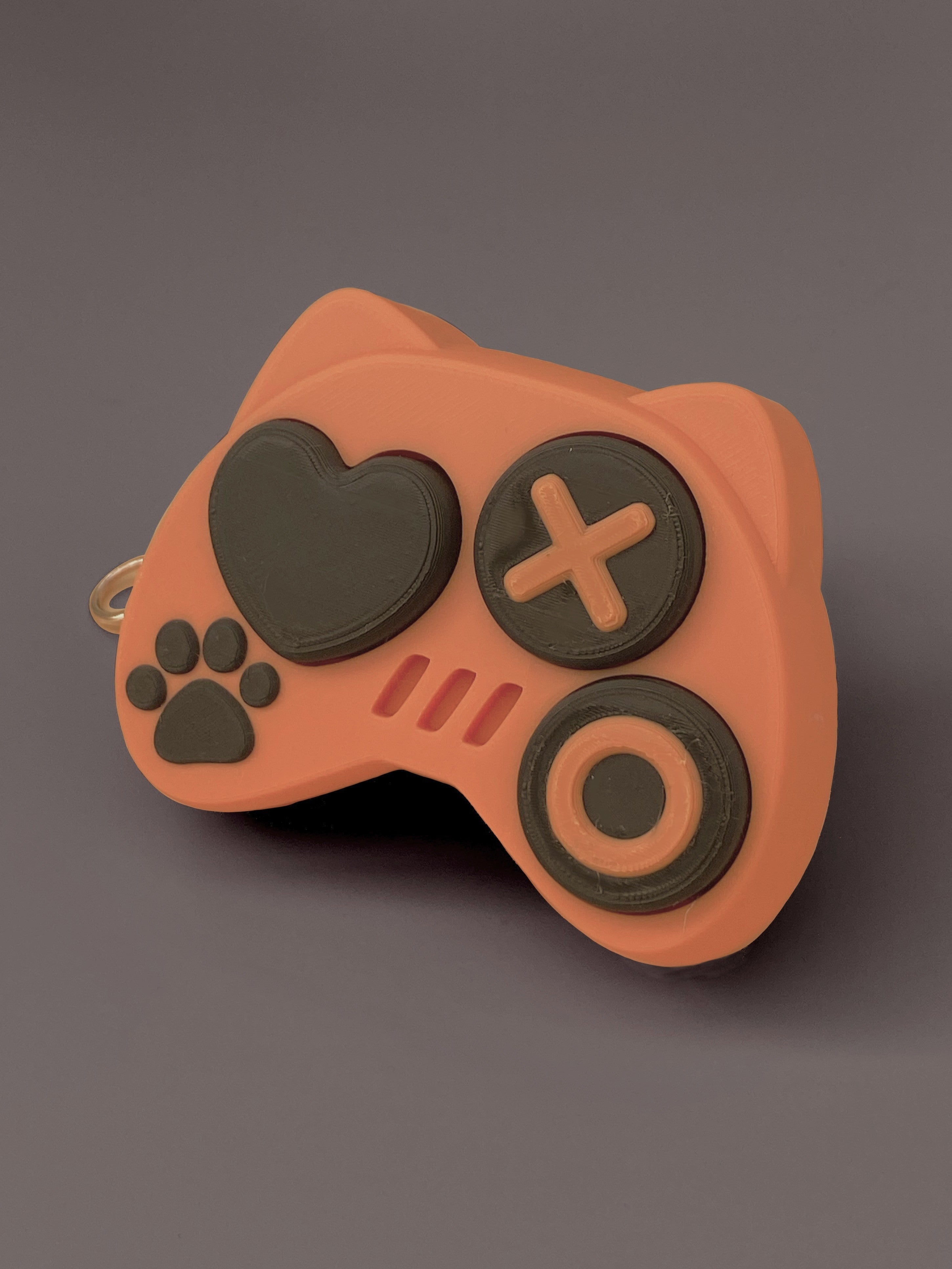 Cute Controller Clicker Keychain