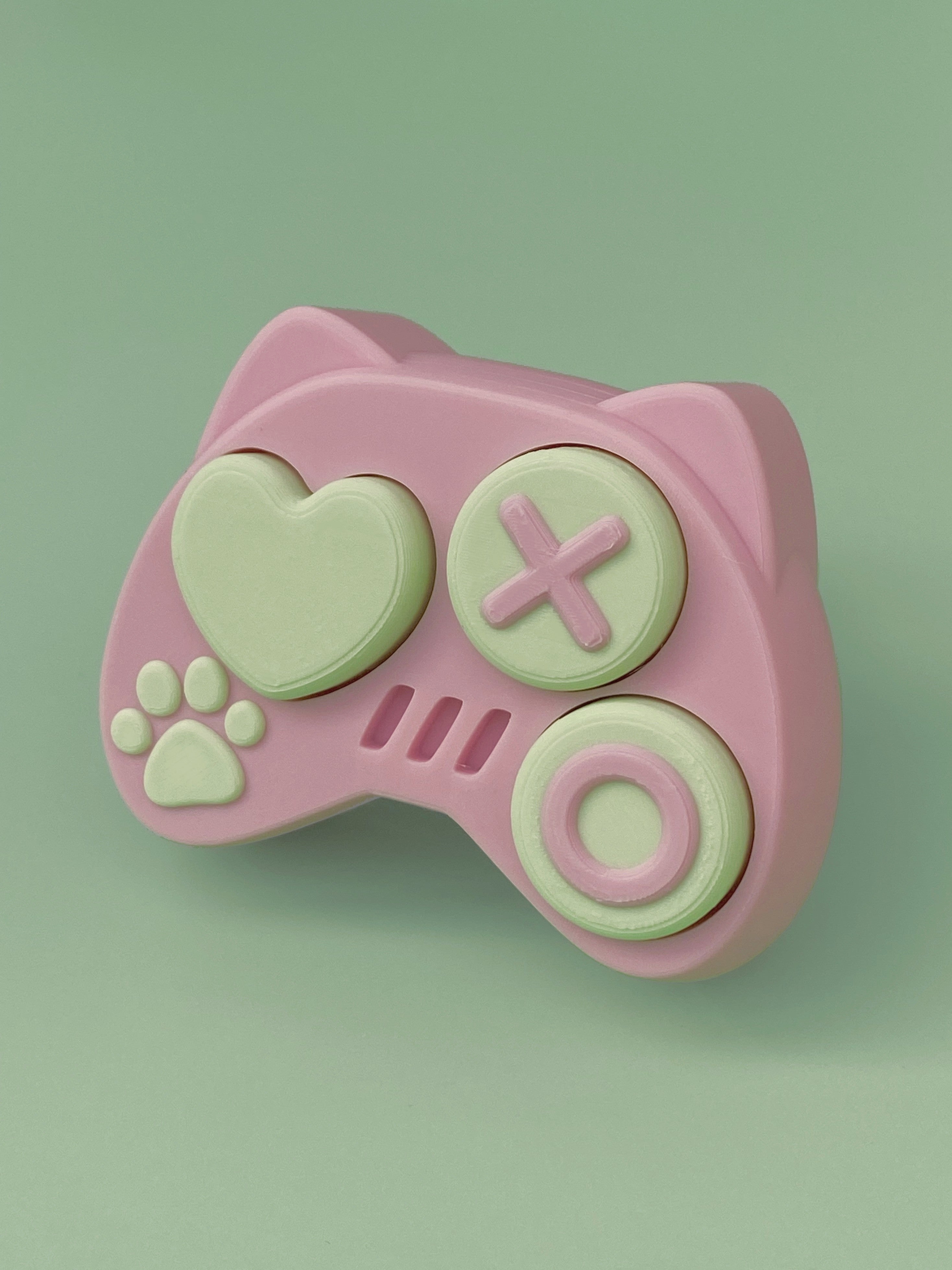 Cute Controller Clicker Keychain