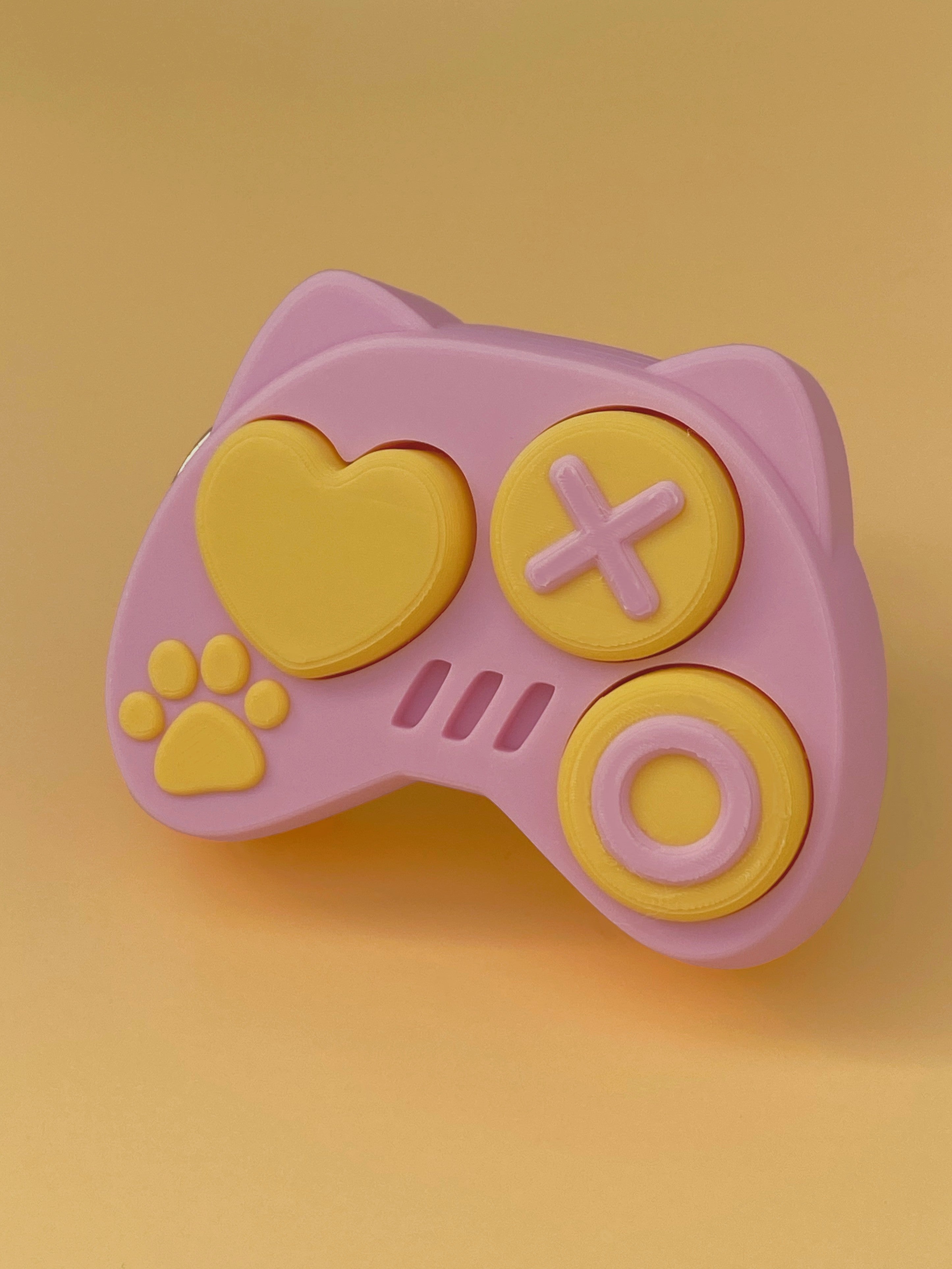 Cute Controller Clicker Keychain
