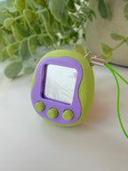 Game Clicker Mirror Phone Charm