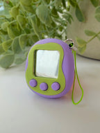 Game Clicker Mirror Phone Charm