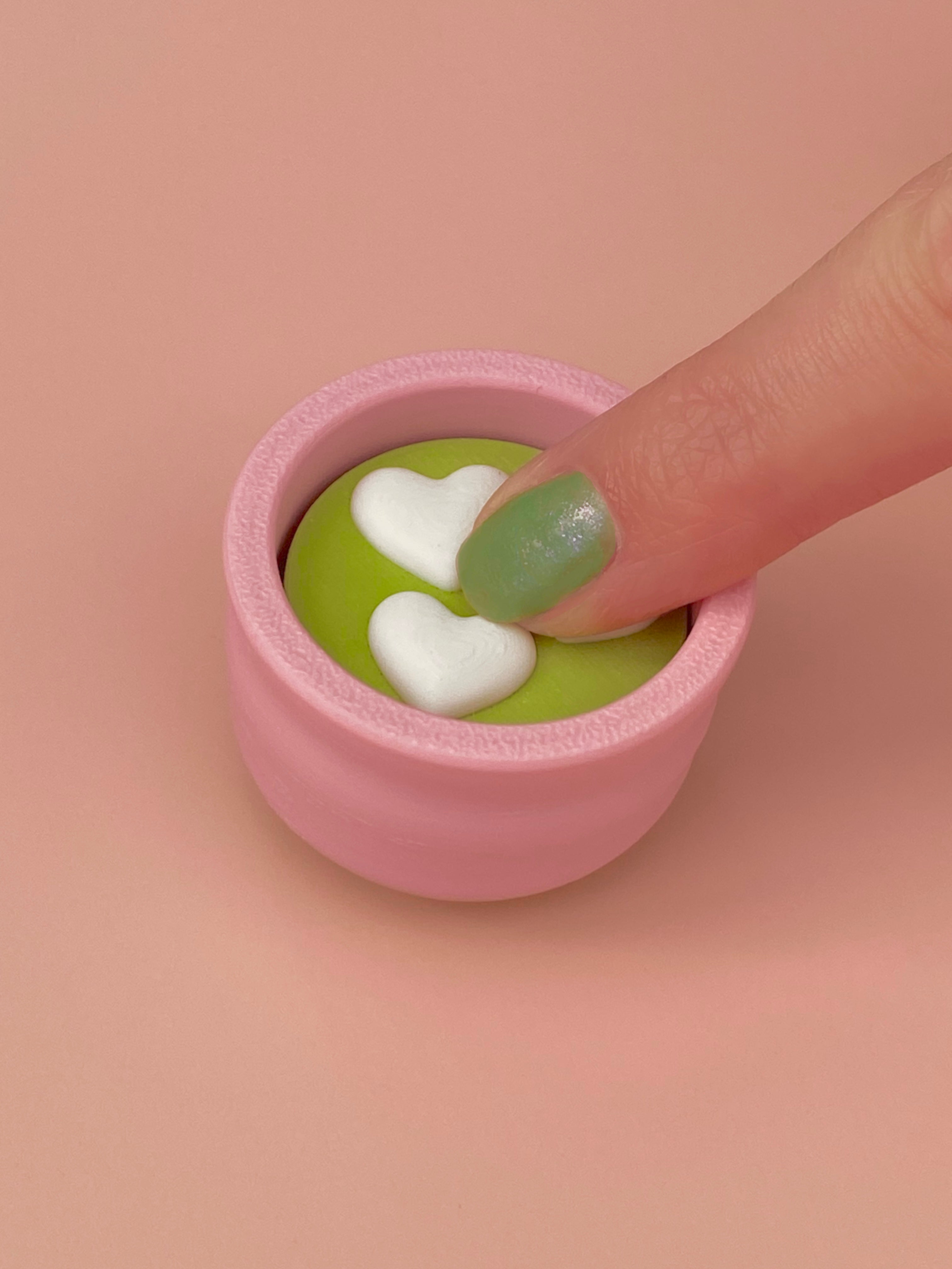 Matcha Heart Tea Clicker