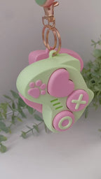 Cute Controller Clicker Keychain