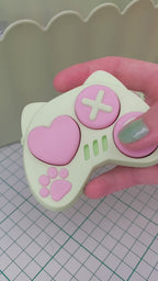 Cute Controller Clicker Keychain